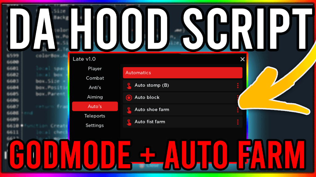 Da Hood OP Script